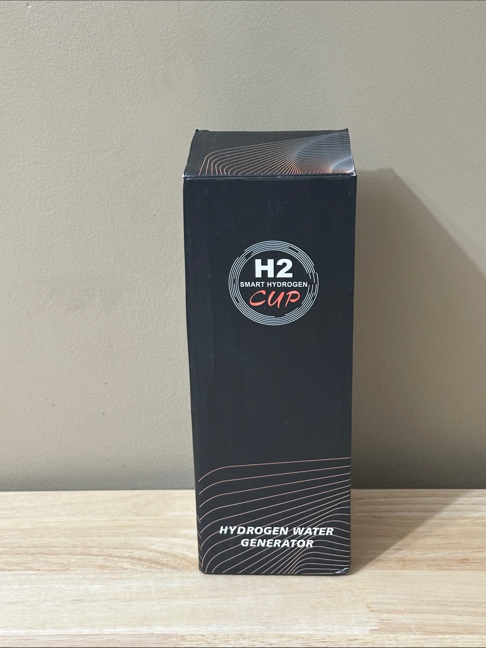 H2 Smart Hydrogen Cup - Black Hydrogen Water Generator